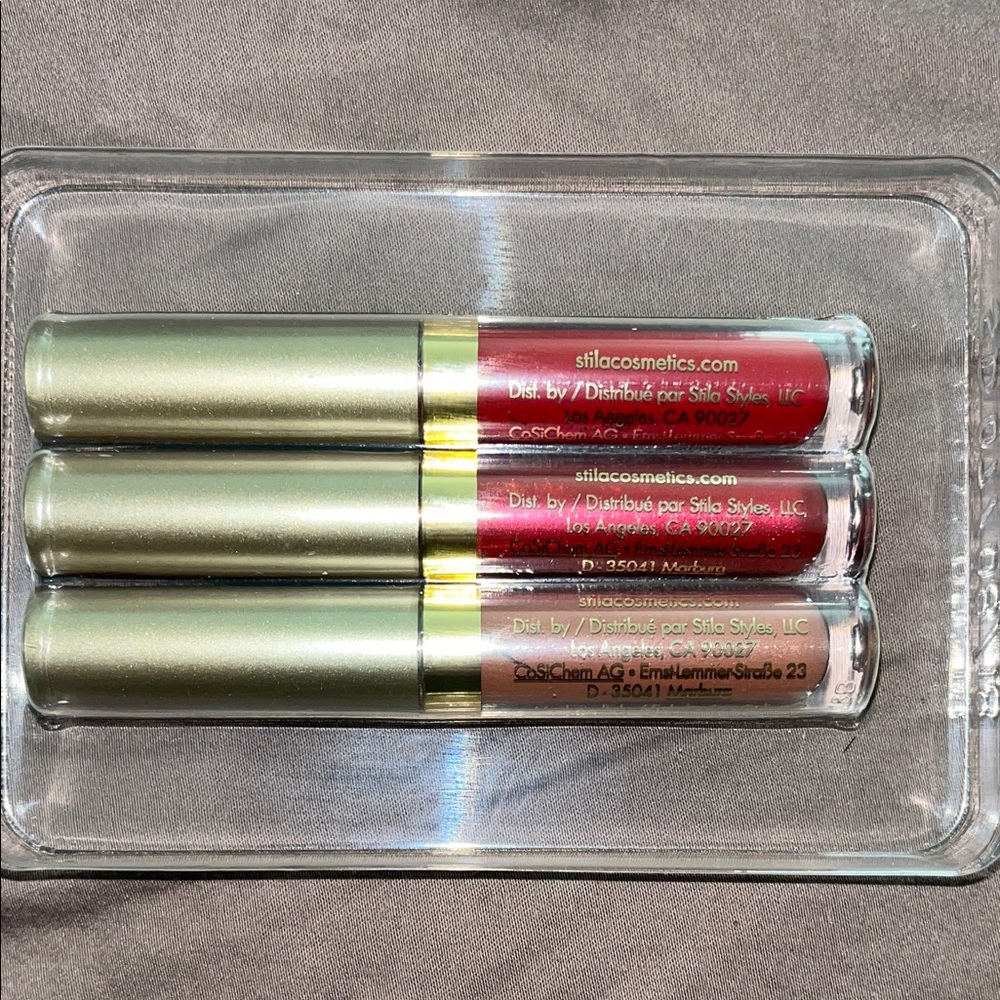 Stila Kiss Me Liquid Lipstick Set - Red and Pink - Picture 6 of 6